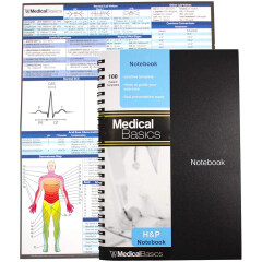 H&P Notebook -Medical History and Physical Notebook, 100 Medical templates with Perforations